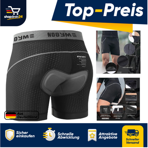 Nooyme fahrradhose herren - fahrradhose, 4d