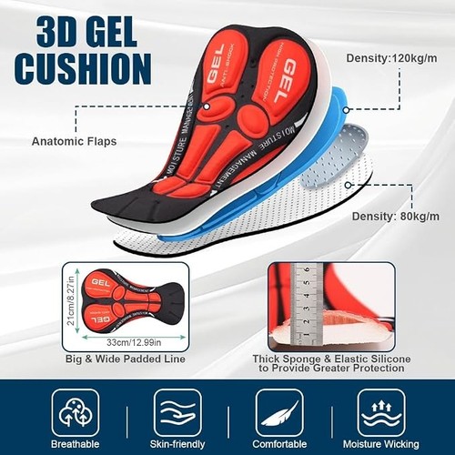Radlerhose herren 3d - radlerhose, herren,
