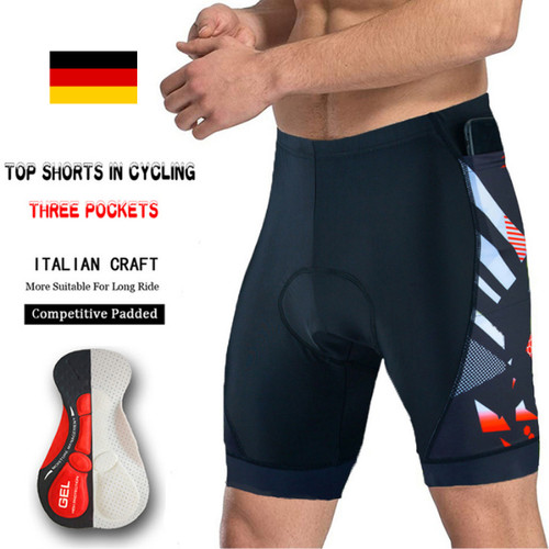 Fahrradhose herren kurz mit - fahrradhose,