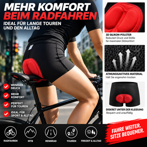 Fahrrad unterhose herren mit - fahrrad,