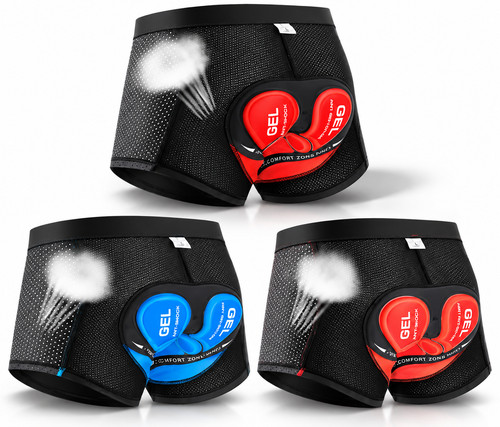 Gepolsterte fahrradshorts - gepolsterte,
